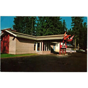 Mary's Motel Golden, B.C., Canada Postcard